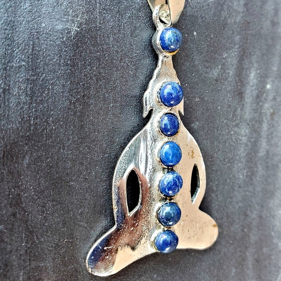 New Lapis Lazuli Buddha Chakra Pendant. - Picture 2 of 7